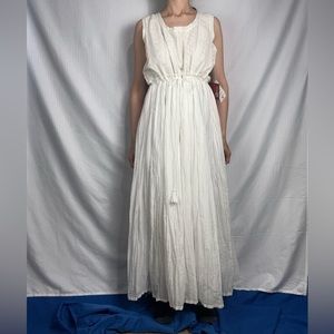 NWT Reba Boho Embroidered Maxi Dress